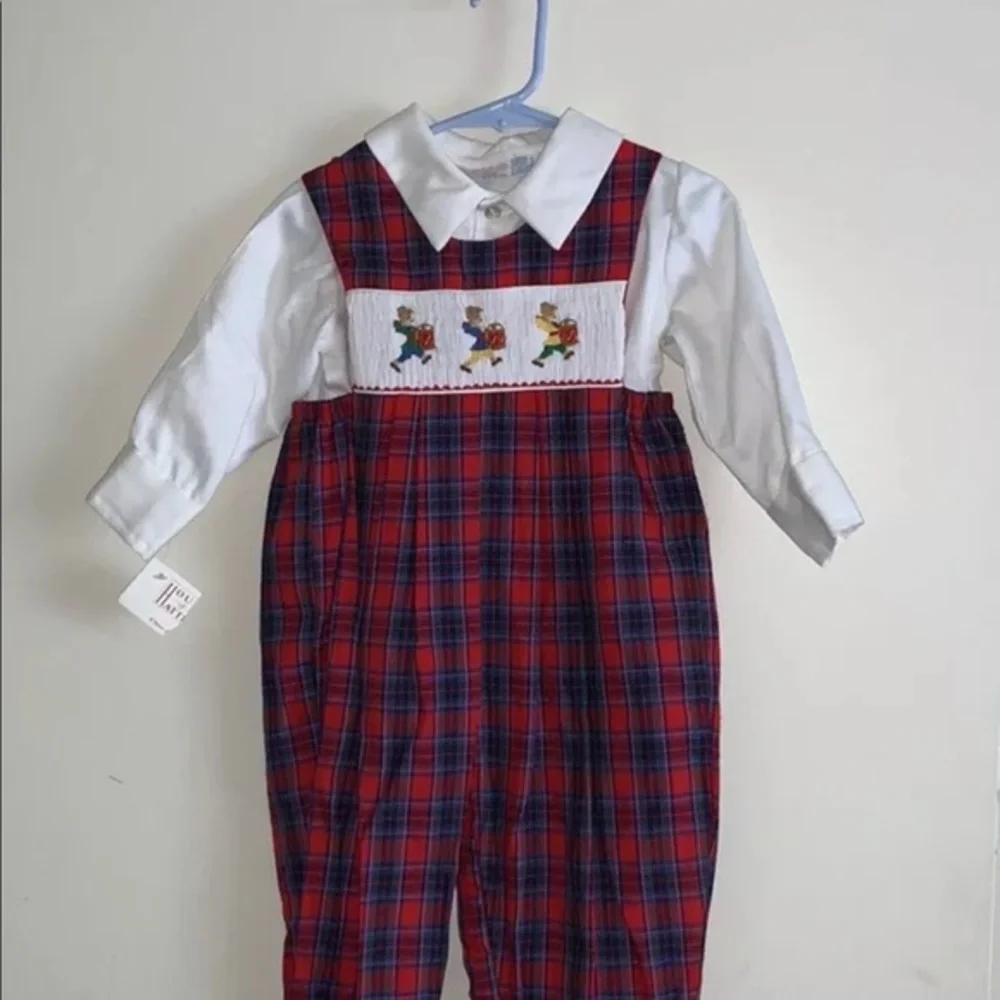 Vintage House of Hatten Boys Two Piece 12 Months New with tags